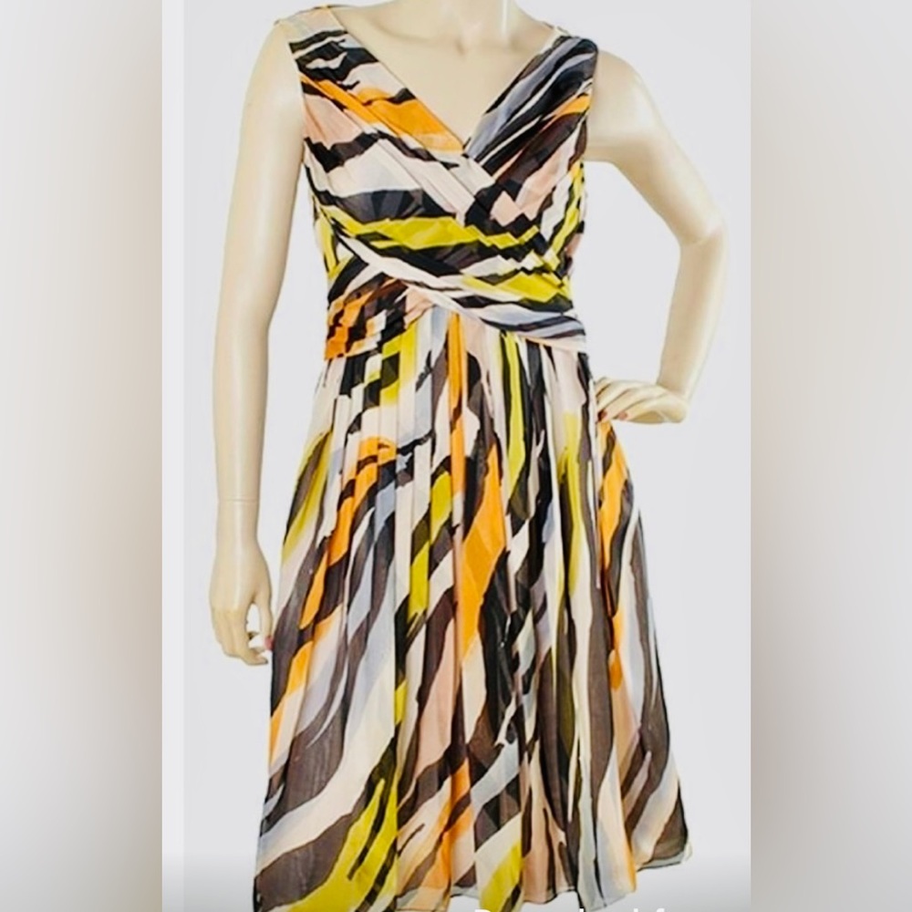 MOSCHINO Silk Pattern Dress